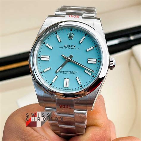 rolex oyster perpetual 41 blue|rolex oyster perpetual 41 tiffany.